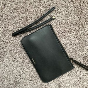 Mansur Gavriel Wallet - Black/Red